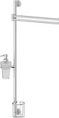 Стойка для туалета FBS Vizovice настенная, 3 аксессуара VIZ 075+UNI 036,028,046