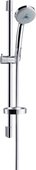 Душевой гарнитур Hansgrohe Croma 100 3jet Multi со штангой 65см и мыльницей 27775000