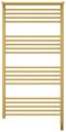 Полотенцесушитель электрический Сунержа Богема 3.0, 1200x600, МЭМ правый, с полкой, золото 03-5807-1260