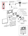 Сливной клапан инсталляции Aquatek KKI-0000009