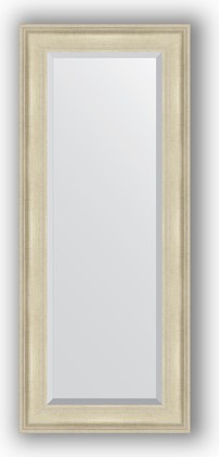 Зеркало Evoform Exclusive 580x1380 с фацетом, в багетной раме 95мм, травлёное серебро BY 1256