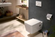 Унитаз подвесной Hansgrohe EluPura Original Q безободковый, сиденье без микролифта, белый 60208450