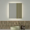 Зеркало с фацетом Defesto Glow 60x70, LED подсветка, ИК-выключатель, нейтральный белый свет DF 2506R