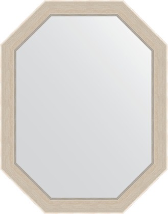 Зеркало Evoform Polygon 540x690 в багетной раме 52мм, травленое серебро BY 7282