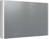 Шкаф зеркало для ванной Aquatek боковая подсветка, 1000x700x133 AQ7109-MLC