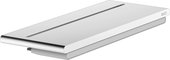 Полочка для душа Keuco Actis, со встроенным стеклоочистителем, анодированный алюминий с серебром 13559 170000