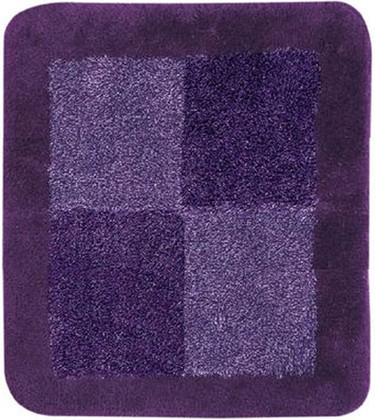 Коврик для ванной 55x65см фиолетовый Spirella VARIO 1015675