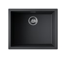 Кухонная мойка Omoikiri Yamakawa 55T-U/I-BL, Tetogranit, чёрный 4993428