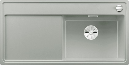 Кухонная мойка Blanco Zenar XL 6S, чаша справа, клапан-автомат, жемчужный 523947