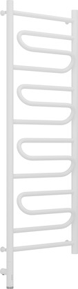 Полотенцесушитель электрический Сунержа Элегия 3.0, 1200x400 МЭМ левый, белый матовый 30-5818-1240