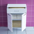 Тумба напольная Санта Омега 600x750x305, напольная, белый 307001