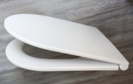 Сиденье для унитаза Aquatek Европа, с микролифтом, быстросъёмное, белый AQ0004-00