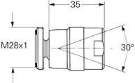 Аэратор с шаровым шарниром, хром Grohe 13920000