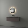 Зеркало круглое Evoform Ledshine, d50см, с LED-подсветкой 12W и сенсорным выключателем, тёплый белый свет BY 2652