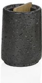 Стакан для зубных щёток Andrea House Black Stone and Wood BA16123