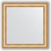 Зеркало Evoform Definite 650x650 в багетной раме 64мм, версаль кракелюр BY 3141