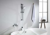 Смеситель для ванны Aquatek Лугано с душевым гарнитуром, хром AQ1748CR