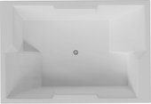 Ванна акриловая Aquatek Дорадо, 190x130, фронтальный экран, вклеенный каркас DOR190-0000002