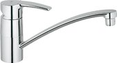 Смеситель однорычажный для мойки, хром Grohe EUROSTYLE 33977001