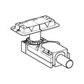 Корпус дренажных каналов Geberit CleanLine, монтажная высота 90-220мм 154.150.00.1