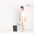 Бак для мусора Brabantia Newicon 12л, с педалью, белый 111969