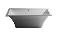Ванна Astra-Form Лотус 185x85, прямоугольная, отдельностоящая, литьевой мрамор 01010036