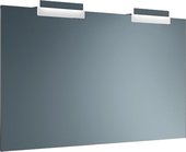 Зеркало с сенсорным выключателем, 2 светильника 130x3x70см Verona Moderna MD706
