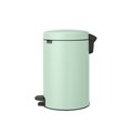 Мусорный бак с педалью Brabantia NewIcon 12л, мятно-голубой 233906