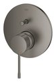 Смеситель для душа Grohe Essence скрытого монтажа, на 2 потребителя, тёмный графит матовый 24167AL1