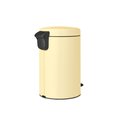 Мусорный бак с педалью Brabantia NewIcon 12л, ванильно-желтый 233807