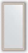 Зеркало Evoform Definite 750x1550 в багетной раме 64мм, версаль серебро BY 3334