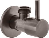 Угловой вентиль RAV Slezak Stick, 1/2"x1/2", керамический, серый металлик матовый RV0212MGK