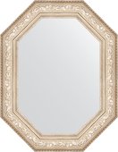 Зеркало Evoform Polygon 800x1000 в багетной раме 109мм, виньетка серебро BY 7256