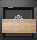 Кухонная мойка Granula Estetica ES-4701, 470x500, кварц, Турмалин 4701, ТУРМАЛИН