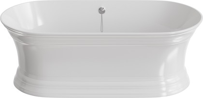 Ванна Astra-Form Шарм 170x80, овальная, литьевой мрамор 01010017