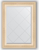 Зеркало Evoform Exclusive-G 650x870 с гравировкой, в багетной раме 82мм, старый гипс BY 4097