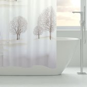 Штора для ванной Grund Alberi, 180x200см, деревья 857.98.025