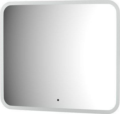 Зеркало с матированием и LED-подсветкой Defesto, 23W, 70x60см, ИК-выключатель, тёплый белый свет DF 3816RH