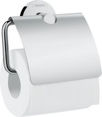 Держатель туалетной бумаги Hansgrohe Logis Universal с крышкой, хром 41723000