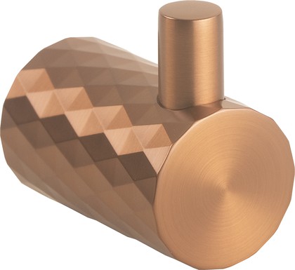 Крючок Bemeta Copra, 25x39x40мм, золотая медь матовая 176106020