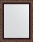 Зеркало Evoform Definite 390x490 в багетной раме 50мм, махагон с орнаментом BY 3639