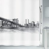 Штора для ванной Spirella New Brook, 180x200см, белый 4007574