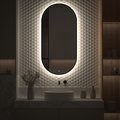 Зеркало с окантовкой Defesto Aura 60x120, LED подсветка, сенсорный выключатель, нейтральный белый свет DF 2926S