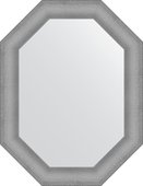 Зеркало Evoform Polygon 660x860 в багетной раме 88мм, серебряная кольчуга BY 7291