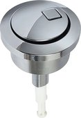 Кнопка смыва для унитаза Laufen Dual impuls 280, двойной смыв, хром 8.9343.8.000.000.1