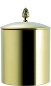 Ведро с крышкой TW SSS6503, 10л, d22x29см, золото TWSSS6501ORO