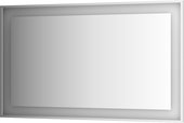 Зеркало Evoform Ledside 1500x900 в багетной раме со встроенным LED-светильником 38Вт, хром BY 2213