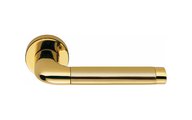 Ручка дверная Colombo Taipan, d50, золото глянцевое, матовое LC11RSB oroplus-oromat