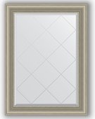 Зеркало Evoform Exclusive-G 760x1040 с гравировкой, в багетной раме 88мм, хамелеон BY 4192