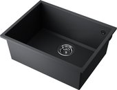 Кухонная мойка Omoikiri Tedori 54-U-BE, Tetogranit, чёрный 4993988